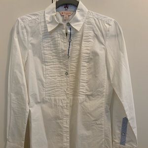 Brooks Brothers Women White Shirt